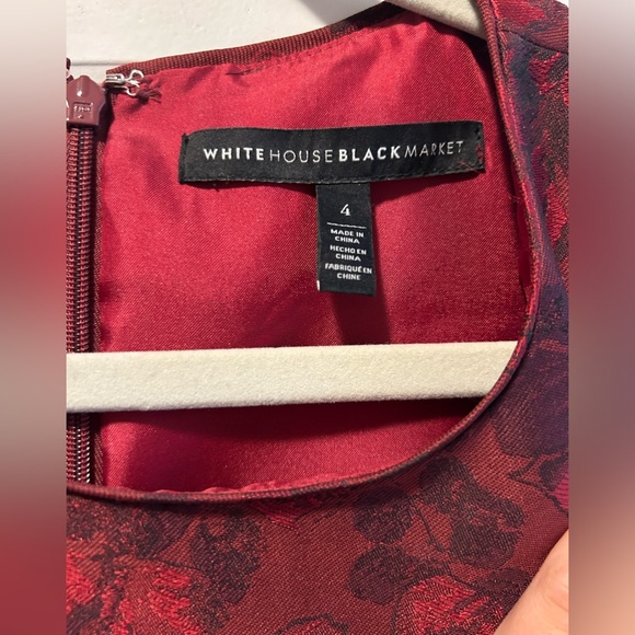 Burgundy dress - Picture 4 of 5